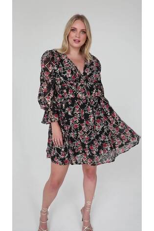 Lovedrobe embroidered dress sales