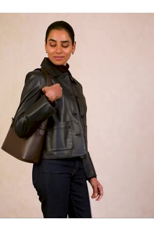 Lakeland Leather Brown Newby Shoulder Bag - Image 2 of 7