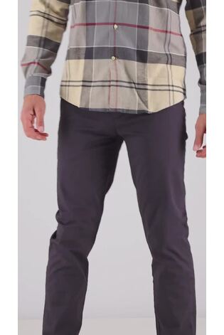 Barbour® Natural 100% Cotton Tartan Edderton Tailored Long Sleeve Cotton Shirt - Image 2 of 5