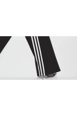adidas Black Sportswear Future Icons 3-Stripes Open Hem Joggers - Image 2 of 6