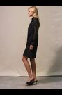 Ro&Zo Lace High Neck Short Black Dress - Image 2 of 7