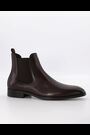 Dune London Brown Chrome Mandatory Plain Toe Chelsea Boots - Image 2 of 5