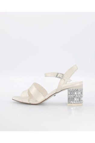 Dune cream sandals clearance