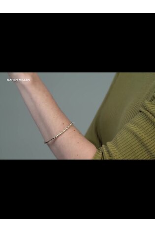 Karen Millen Tone Crystal Sprinkle Bangle - Image 2 of 6