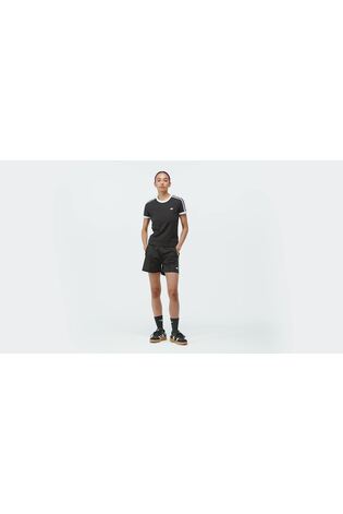 adidas Originals Black Firebird Shorts - Image 2 of 6