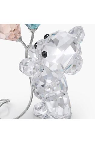 Swarovski White Crystal Balloons Bear Ornament - Image 2 of 2 Swarovski White Crystal Balloons Bear Ornament - Image 2 of 2