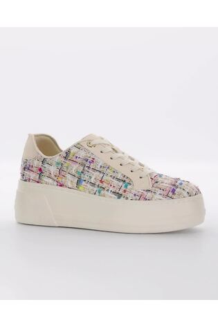 Dune London Multi Episode Flatform Sole Trainers - Image 2 of 8