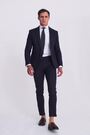 MOSS Blue Slim Fit Twisted Suit: Jacket - Image 2 of 5