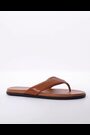 Dune London Natural Inspires Toe Post Leather Sandals - Image 2 of 7