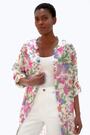 Roman Pink Floral Print Longline Shirt - Image 2 of 5