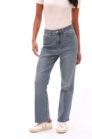 Roman Blue Petite Bootcut Stretch Denim Jeans - Image 2 of 10