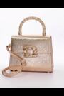 Dune London Gold Chrome Bolenna Brooch Trim Bag - Image 2 of 6