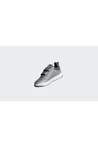 adidas Grey Hook and Loop Tensaur Sport 3.0 Junior Trainers - Image 2 of 10
