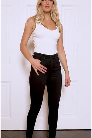 Sosandar Black Tall Perfect Skinny Jeans - Image 2 of 6