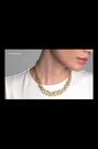 Karen Millen Gold Tone Gold Tone Evolution Crystal Necklace - Image 2 of 6