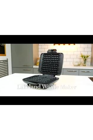 Lakeland Black No Mess Waffle Maker - Image 2 of 5