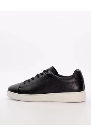 Dune London Black Theons Lightweight Clean Cup Sneakers