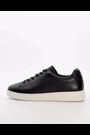 Dune London Black Theons Lightweight Clean Cup Sneakers - Image 2 of 5