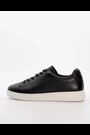 Dune London Black Theons Lightweight Clean Cup Sneakers - Image 2 of 4
