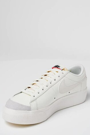 Platform sale white nike