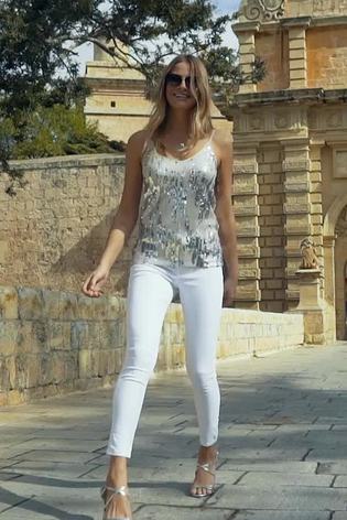 Sosandar Luxe Camisole mit Paillettenbesatz - Bild 2 von 5