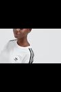 adidas White 3 Stripe T-Shirt - Image 2 of 8