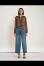Lauren Ralph Lauren Blue High Rise Wide Leg Jeans - Image 2 of 8