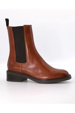 Buy Dune London Peanuts Sq Toe Clean Chelsea Boots from the Next