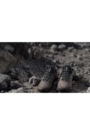 adidas Terrex Dark Brown Skychaser AX5 Gore Tex Trainers - Image 2 of 17