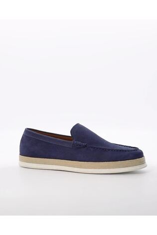 Dune London Blue Bountii Detail Classic Espadrilles - Image 2 of 7 Dune London Blue Bountii Detail Classic Espadrilles - Image 2 of 7