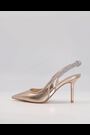 Dune London Natural Cinematic Knot Back Slingback Courts - Image 2 of 6