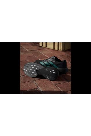 adidas Black/Green Adizero EVO SL Trainers - Image 2 of 17