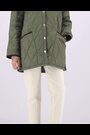 Barbour® Khaki Green ReEngineered Whitfield Diamond Quilted Jacket - Image 2 of 12