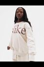 Nike Light Wood Natural Oversized Varsity Crew Neck Sweatshirt - Image 2 of 7
