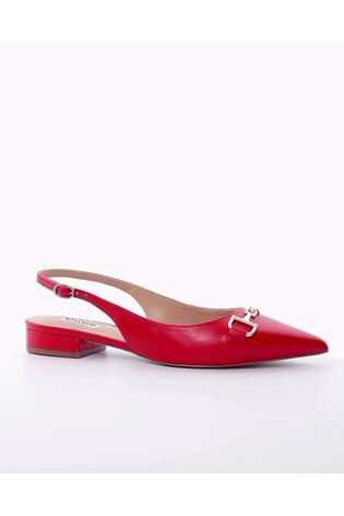Red flat slingbacks on sale