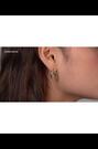 Karen Millen Gold Tone Chain Link Drop Earrings - Image 2 of 6