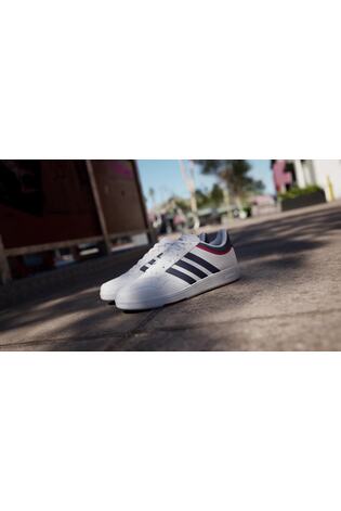 adidas White Hoops 4.0 Shoes - Image 2 of 13