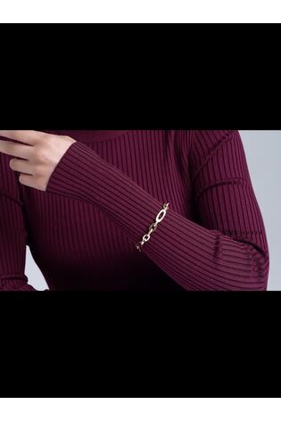 Ted Baker Gold Tone Shianne: Crystal Shimmer Chain Bracelet - Image 2 of 6 Ted Baker Gold Tone Shianne: Crystal Shimmer Chain Bracelet - Image 2 of 6