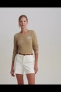 Ralph Lauren Montiva Button Trim Cable Knit Jumper - Image 2 of 9
