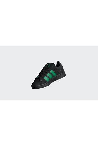 adidas Originals Black/Green Mine Craft Campus 00s Junior Trainers - Image 2 of 10