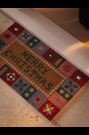 Merry Christmas Coir Doormat - Imaginea 2 din 6