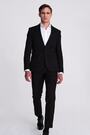 MOSS Black Slim Stretch Suit: Jacket - Image 2 of 5