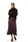 Roman Red Checkered Panel Tulip Skirt - Image 2 of 6