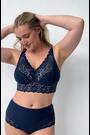 Miss Mary of Sweden Blue Lace Dreams Non-Wired Bra - Image 2 of 4