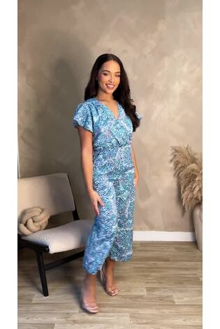 Ax paris snakeskin jumpsuit discount