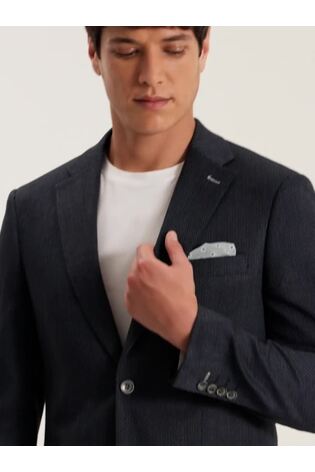Skopes Blue Cowton Tailored Fit Jacket - Image 2 of 8