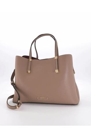 Dune London Natural Large Unlined Dorries Tote Bag