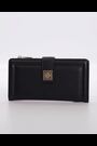 Dune London Black Klints Large Turnlock Detail Purse - Image 2 of 7