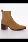 Dune London Natural Paprikaa Unlined Almond Toe Boots - Image 2 of 6