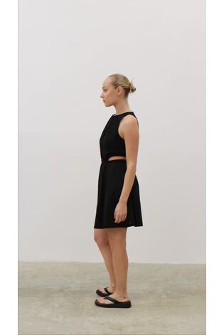 Pretty Lavish Black Melody Cut Out Mini Dress - Image 2 of 5
